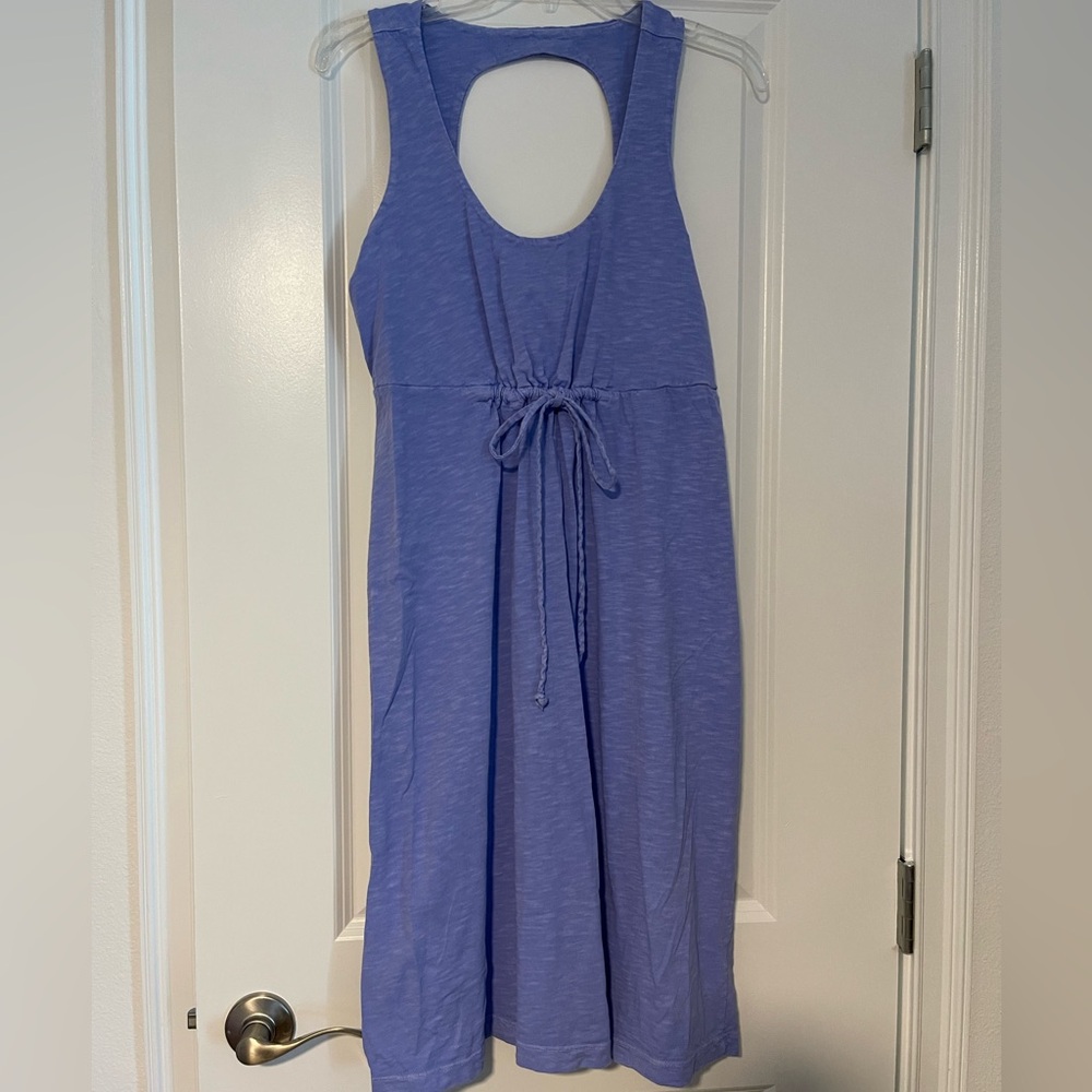 EUC Fresh Produce sleeveless periwinkle dress, size small